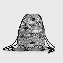 Мешок для обуви Hipster skulls