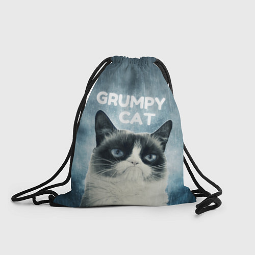 Мешок для обуви Grumpy Cat / 3D-принт – фото 1