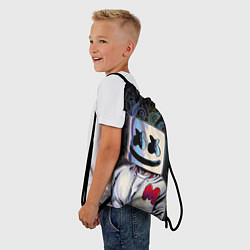 Рюкзак-мешок Marshmello XXX, цвет: 3D-принт — фото 2
