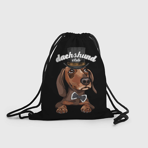 Мешок для обуви Dachshund Club / 3D-принт – фото 1