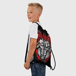 Рюкзак-мешок Slipknot: Devil Goat, цвет: 3D-принт — фото 2