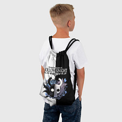 Рюкзак-мешок Hollow Knight Black & White, цвет: 3D-принт — фото 2