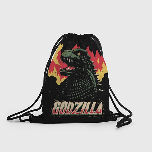 Мешок для обуви Flame Godzilla / 3D-принт – фото 1
