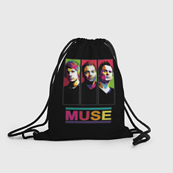 Рюкзак-мешок Muse pop-art, цвет: 3D-принт