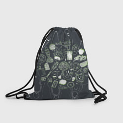 Рюкзак-мешок Rick Madness, цвет: 3D-принт