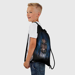 Рюкзак-мешок Слёзы Билли Айлиш, цвет: 3D-принт — фото 2
