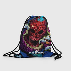 Рюкзак-мешок CS GO monster, цвет: 3D-принт