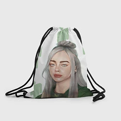Рюкзак-мешок Billie Eilish, цвет: 3D-принт