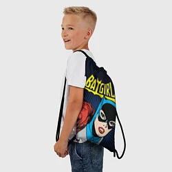 Рюкзак-мешок Batgirl, цвет: 3D-принт — фото 2