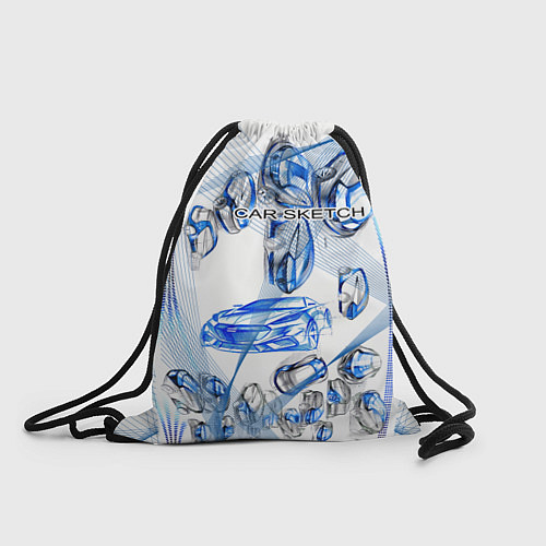 Мешок для обуви SKETCH / 3D-принт – фото 1