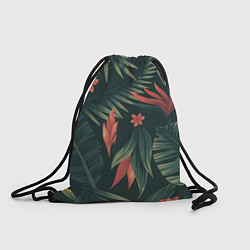 Рюкзак-мешок Тропический комуфляж, цвет: 3D-принт