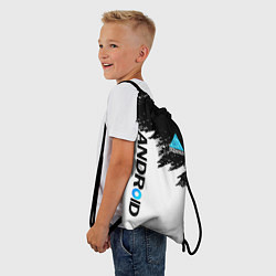 Рюкзак-мешок DETROIT BECOME HUMAN, цвет: 3D-принт — фото 2