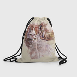 Рюкзак-мешок Princess Mononoke, цвет: 3D-принт
