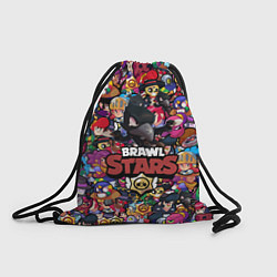 Рюкзак-мешок BRAWL STARS CROW, цвет: 3D-принт