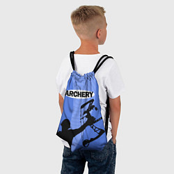 Рюкзак-мешок Archery, цвет: 3D-принт — фото 2