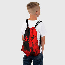 Рюкзак-мешок АлисА, цвет: 3D-принт — фото 2