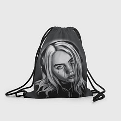 Рюкзак-мешок BILLIE EILISH, цвет: 3D-принт