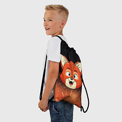 Рюкзак-мешок Лисенок, цвет: 3D-принт — фото 2