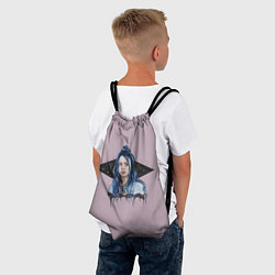 Рюкзак-мешок Billie Pink Art, цвет: 3D-принт — фото 2