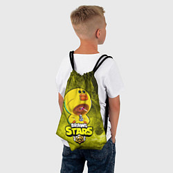 Рюкзак-мешок Brawl Stars SALLY LEON, цвет: 3D-принт — фото 2