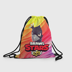 Рюкзак-мешок Brawl Stars - Crow, цвет: 3D-принт