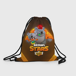 Рюкзак-мешок BRAWL STARS COALA NITA, цвет: 3D-принт