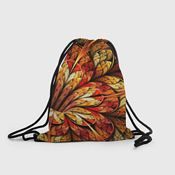 Рюкзак-мешок ФРАКТАЛЬНЫЙ УЗОР, цвет: 3D-принт