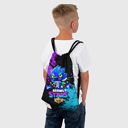 Рюкзак-мешок Brawl Stars Leon, цвет: 3D-принт — фото 2