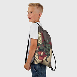Рюкзак-мешок Marauder, цвет: 3D-принт — фото 2