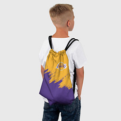 Рюкзак-мешок LA LAKERS, цвет: 3D-принт — фото 2