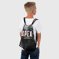Рюкзак-мешок APEX LEGENDS GLITCH, цвет: 3D-принт — фото 2
