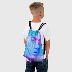 Рюкзак-мешок Billie Blue Star, цвет: 3D-принт — фото 2