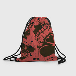 Рюкзак-мешок Черепа, цвет: 3D-принт