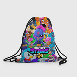 Рюкзак-мешок BRAWL STARS TARA, цвет: 3D-принт
