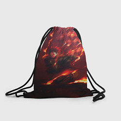 Рюкзак-мешок Танджиро Камадо, цвет: 3D-принт