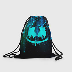 Рюкзак-мешок Marshmello, цвет: 3D-принт