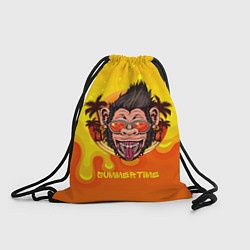 Рюкзак-мешок Summertime обезьяна, цвет: 3D-принт