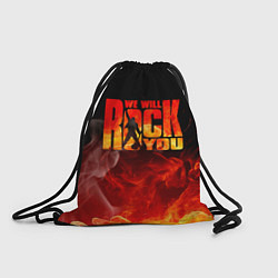 Рюкзак-мешок Queen - We Will Rock You, цвет: 3D-принт