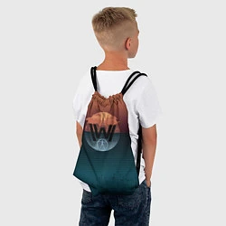Рюкзак-мешок Westworld, цвет: 3D-принт — фото 2
