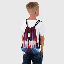 Рюкзак-мешок BTS, цвет: 3D-принт — фото 2