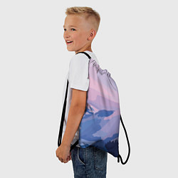 Рюкзак-мешок Горы, цвет: 3D-принт — фото 2
