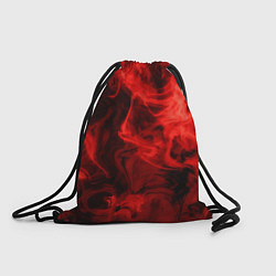 Рюкзак-мешок Красный дым, цвет: 3D-принт