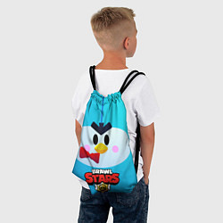 Рюкзак-мешок Brawl Stars Penguin, цвет: 3D-принт — фото 2