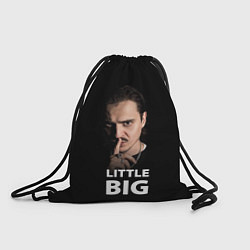 Рюкзак-мешок Little Big: Илья Прусикин, цвет: 3D-принт