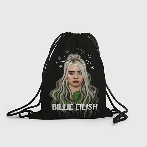 Мешок для обуви BILLIE EILISH / 3D-принт – фото 1