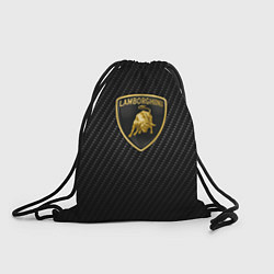 Мешок для обуви Lamborghini logo n carbone