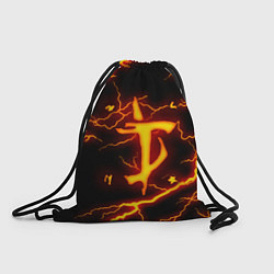 Рюкзак-мешок DOOM ETERNAL, цвет: 3D-принт