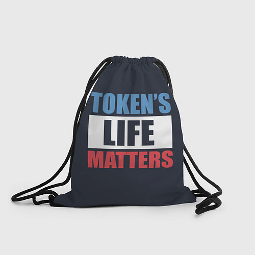 Мешок для обуви TOKENS LIFE MATTERS / 3D-принт – фото 1