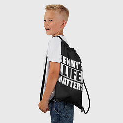 Рюкзак-мешок KENNYS LIFE MATTERS, цвет: 3D-принт — фото 2