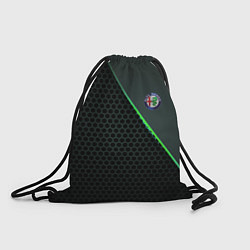 Рюкзак-мешок Alfa Romeo, цвет: 3D-принт